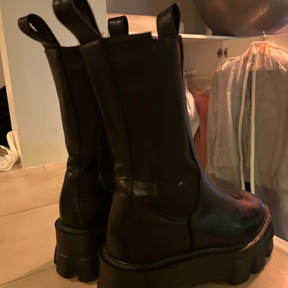 Black Combat Boots 🖤 READYSALTED from Amazon - Picture 5 of 8